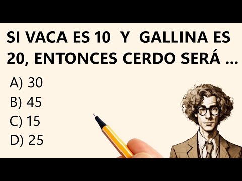 🔥7 PREGUNTAS DE RAZONAMIENTO LÓGICO - Nivel 1 - Prof. Bruno Colmenares