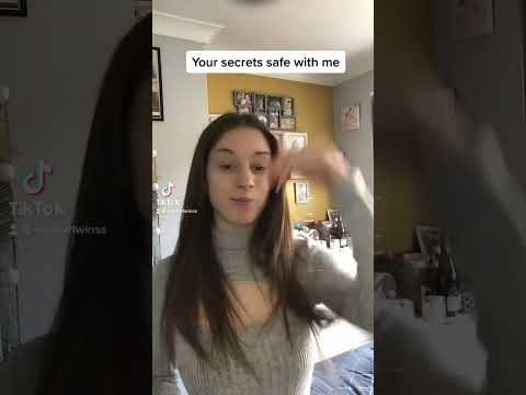 Your secrets safe with me// twin sisters