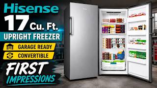 Hisense 17 Cu. Ft. Upright Freezer Review | Garage Ready & Convertible