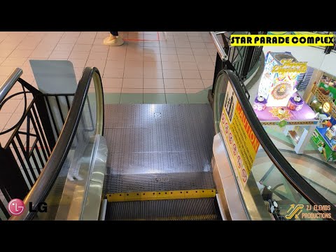 LG Escalators at Star Parade Complex, Alor Setar, Kedah, Malaysia. (Going Down)