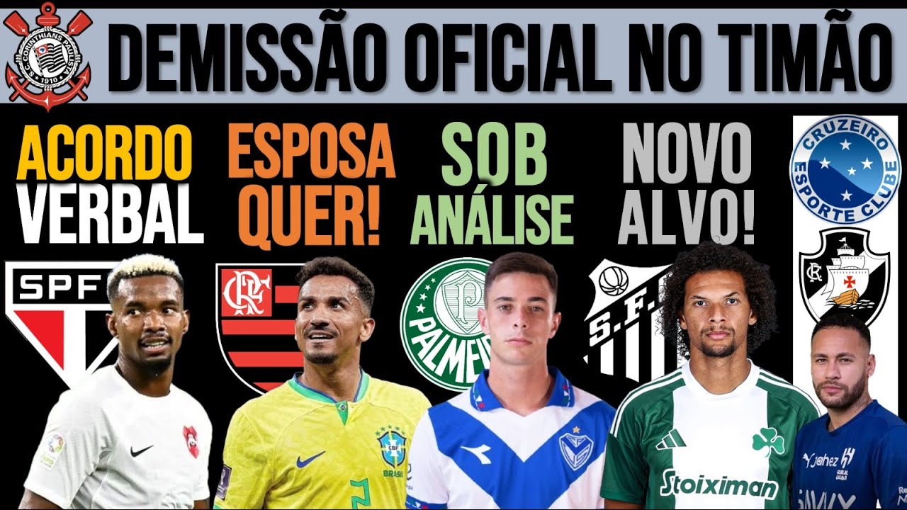 THIAGO MENDES NO SP! QUEDA NO TIMÃO! DANILO QUENTE NO FLA! VALENTÍN NO VERDÃO? ARÃO, NEY, ZÊRO, BOT+