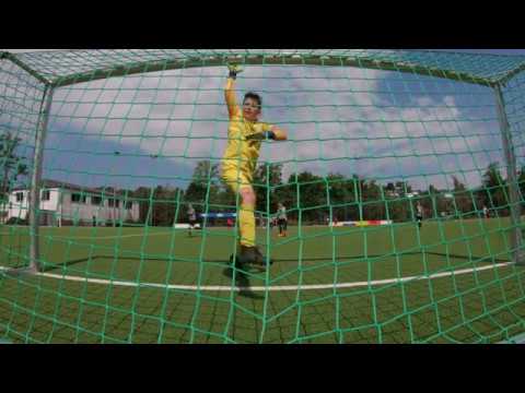 Goalkeeper: Noah Clément  - Goal Line Perspective