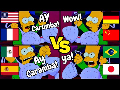 Famous Quotes from The Simpsons in Different Dubs (Part 2)