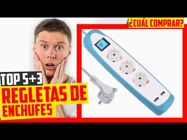 Vídeo relacionado con Amazon Basics Regleta de 600 Julios con Protección contra Sobretensiones y Obturadores de Seguridad, 6 Enchufes, Color Blanco, 1,4m