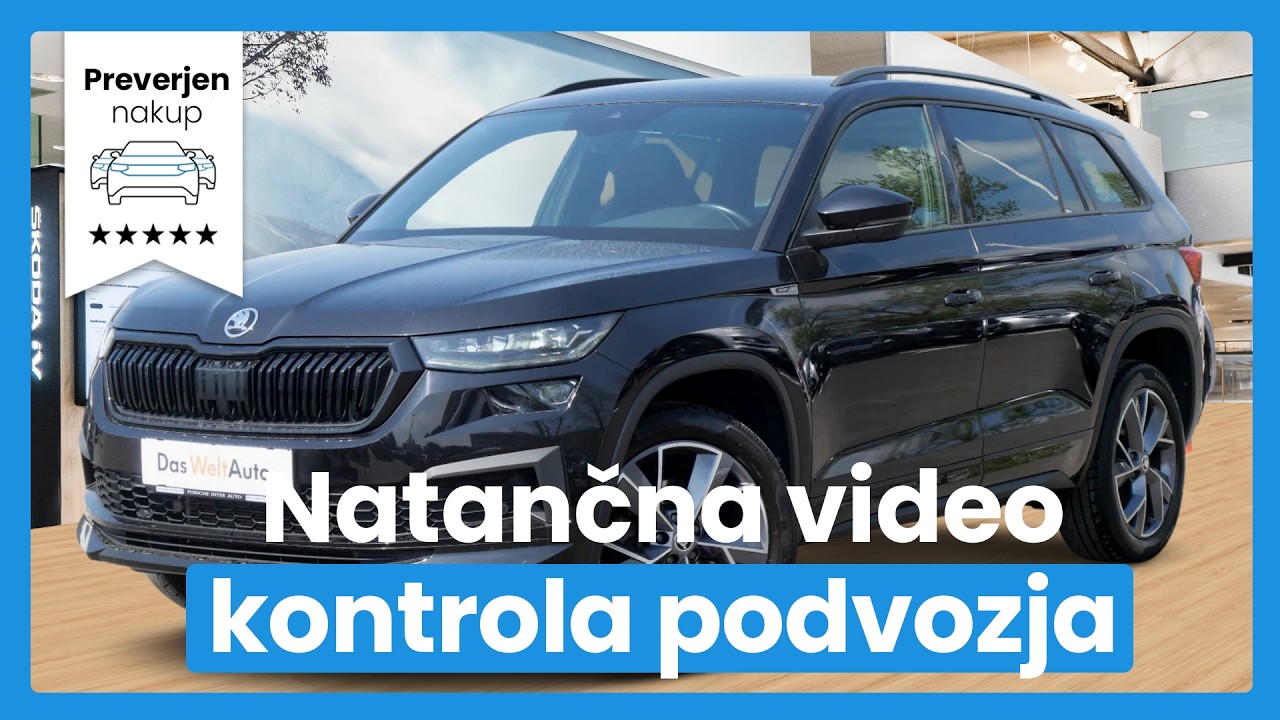 Škoda Kodiaq 2.0 TDI Sportline DSG - VL. NAPRAVA - SLO