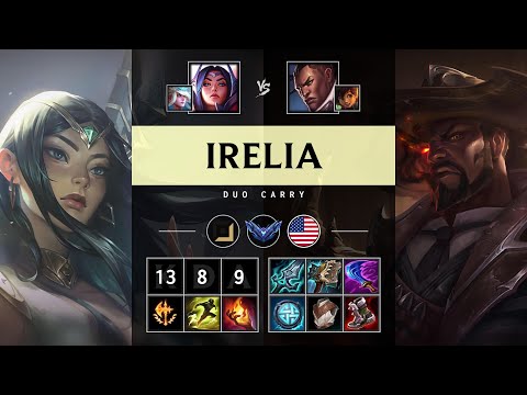 Irelia ADC vs Lucian - NA Diamond Patch 25.13