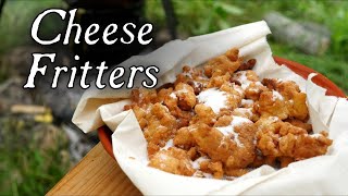 Cheese Curd Fritters - 18th Century Cooking