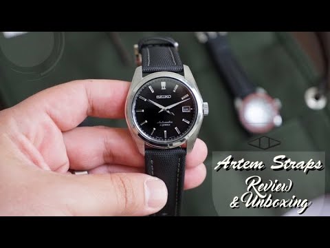 Artem Straps Review - Great Luxury Sailcloth Straps!