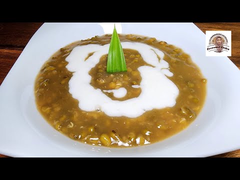 Best Mung Bean Porridge with Grilled Ginger and Coconut Milk