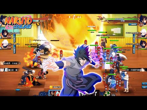 Naruto Online - *NEW* Sasuke [Final Battle] ONE HIT OVERKILL DAMAGE?!