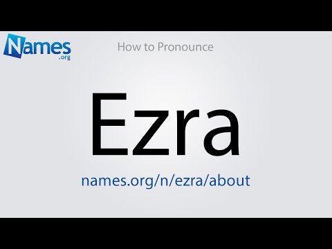 What Does The Name Ezra Mean