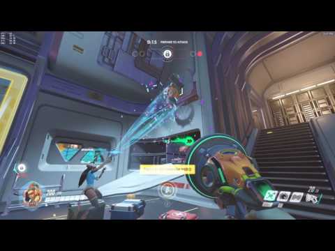 Overwatch - Symmetra Learns How to Shoot Some Hoops