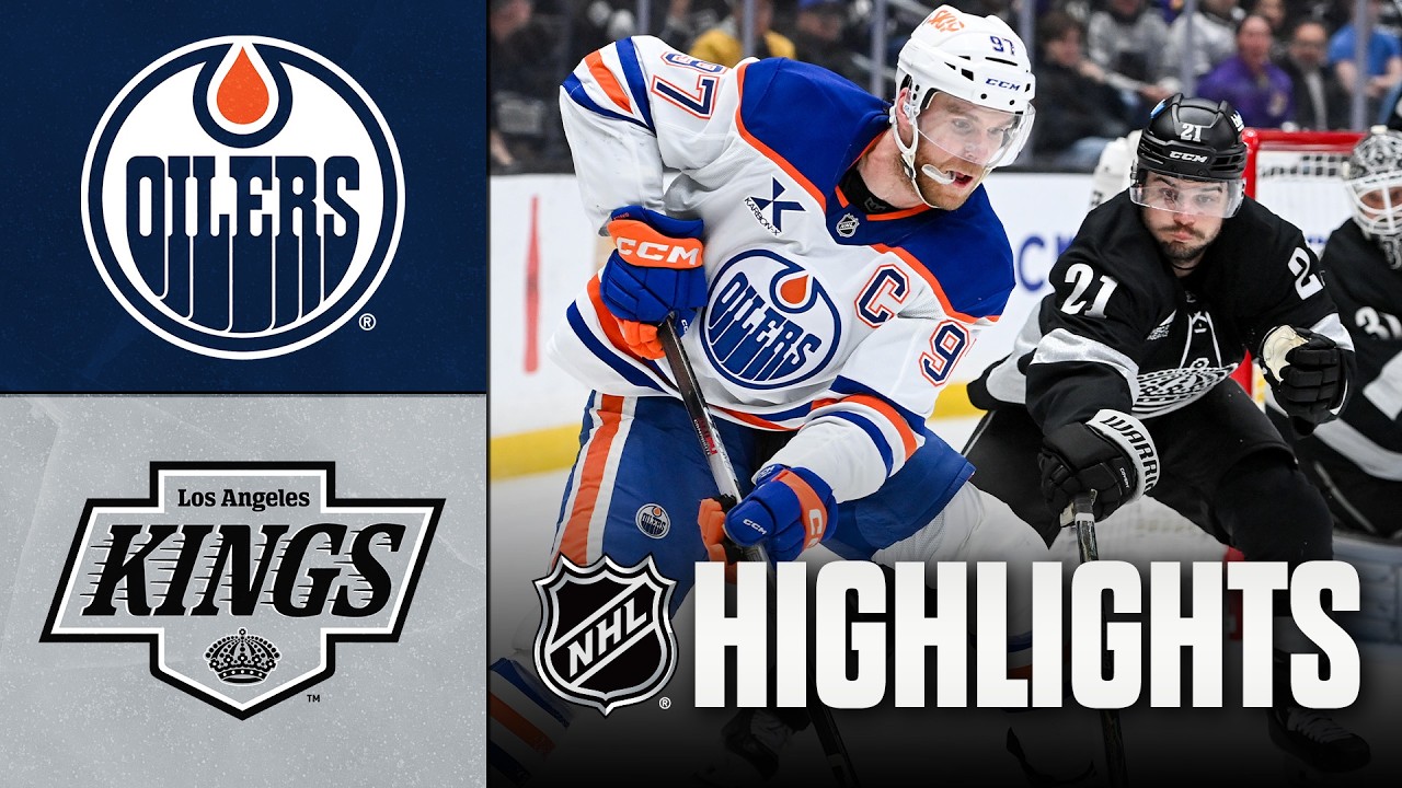 Oilers vs. Kings | NHL Highlights | April 11, 2026