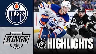Oilers vs. Kings | NHL Highlights | April 11, 2026