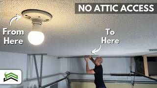 How To Add A Light To A Finished Ceiling
