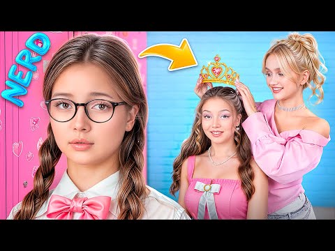 Prom Queen Became My Bestie! Mean Girl Helps Me to Become Popular