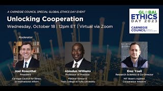Unlocking Cooperation: A Global Ethics Day Special Event