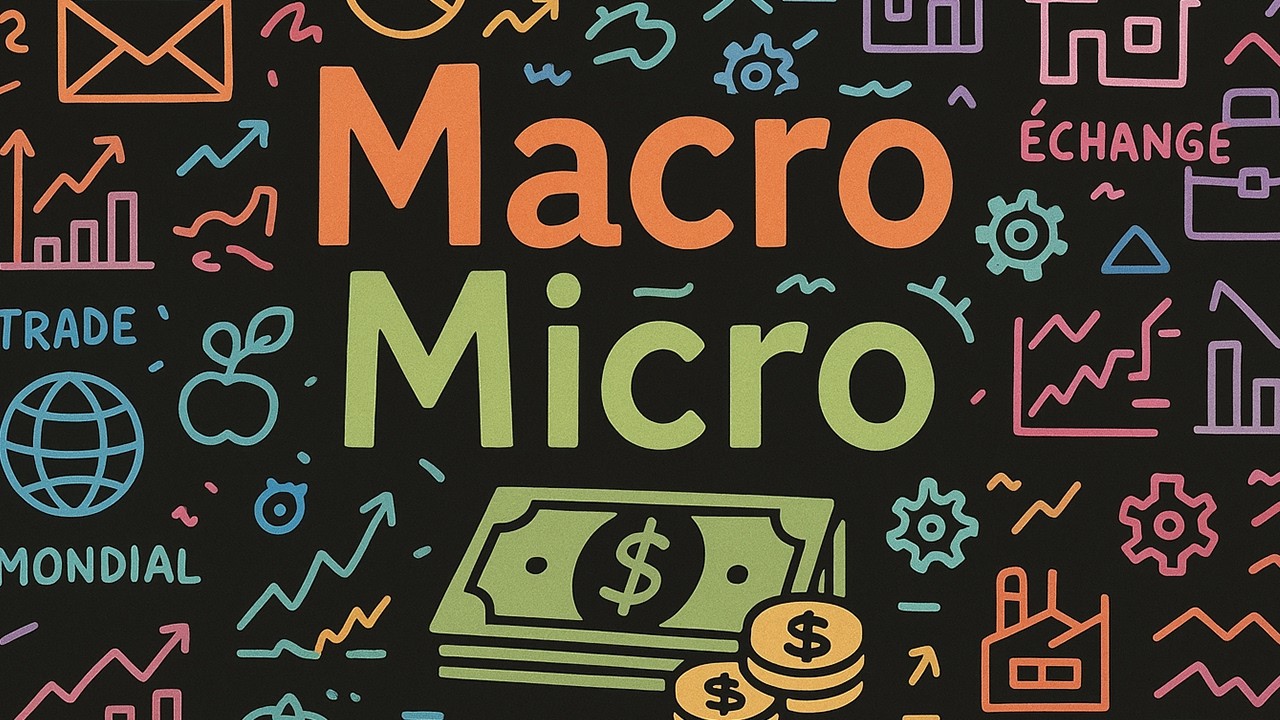 Économie - La différence entre la microéconomie et la macroéconomie