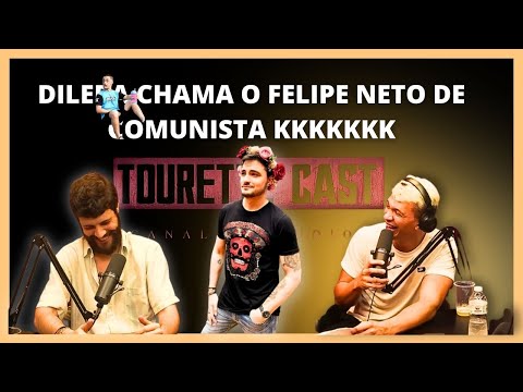 DILERA CHAMOU O FELIPE NETO DE COMUNISTA KKKKKK | Melhores momentos de Diogo Defante no Tourett Cast