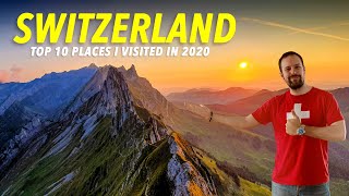 Top 10 Switzerland Places I traveled to in 2020 - The Highlights of 2020 - Best Attractions