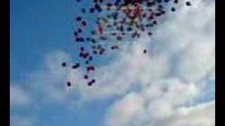 preview picture of video 'balloons -  Metromail - 風船 , charity , Peterlee , UK'