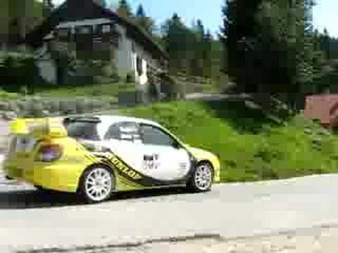 Andrej Jereb rallying