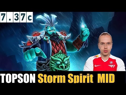 🤯 TOPSON [Storm Spirit] MID 7.37C - DOTA 2 HIGHEST MMR MATCH #dota2  #dota2gameplay  #topson