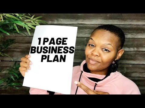 , title : 'Cleaning Service Business Plan |   How To Write a 1 Page Plan To Start Your Business Today'