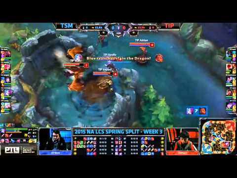 LCS 2015 NA - Wildturtle Jinx snipe Drake