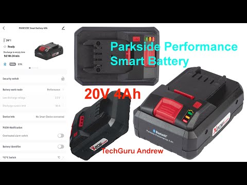Parkside Performance Smart Battery PAPS 204 A1 20V 4Ah REVIEW