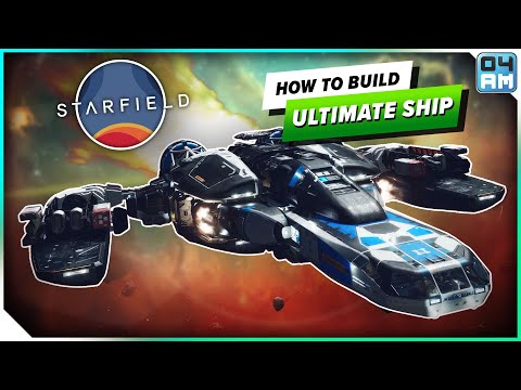 Starfield The ULTIMATE Ship Build - Insane DPS & Cargo, Max Range, EZ Boarding & More!