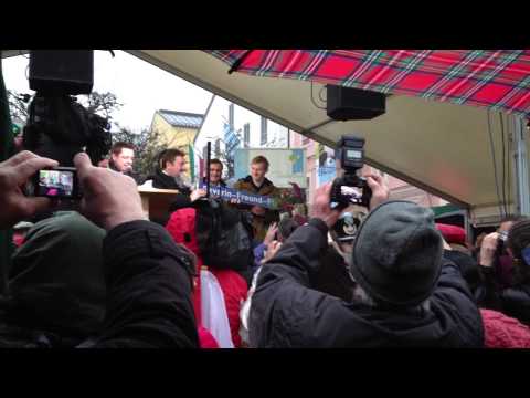 Empfang für Skisprung-Weltmeister und -Gesamtweltcupsieger Severin Freund