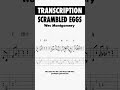 (Transcription) Scrambled Eggs - Wes Montgomery 1960, Work Song