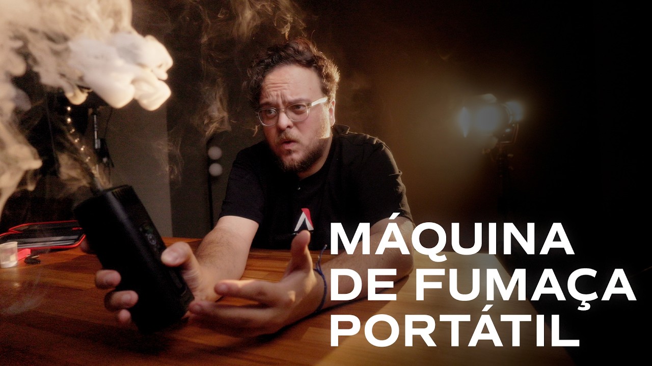 MÁQUINA DE FUMAÇA PORTÁTIL - 1 ano com a Ulanzi Filmog