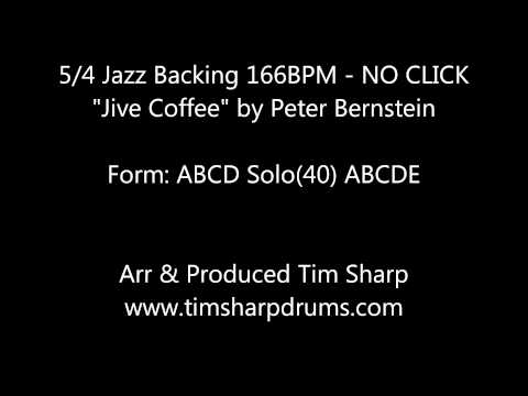 5/4 Jazz Drummless backing 