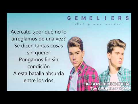 Mi única verdad - Gemeliers (Letra)