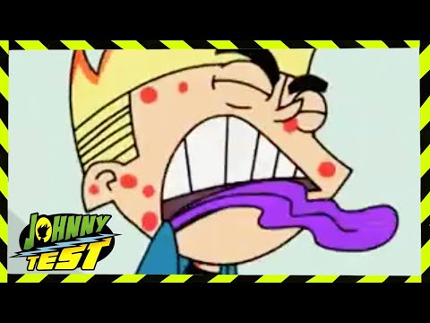 Johnny Test S3 Episode 7: Johnnyitis // Johnny Moustache | Videos for Kids