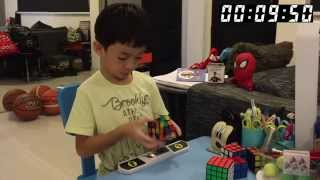 Let's race 3x3x3 Rubik's cube...  - Jadon Quah Song Yee