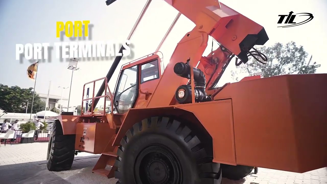 Is Your Yard Ready for the World’s First Rough Terrain Empty Container ReachStacker | TIL Limited