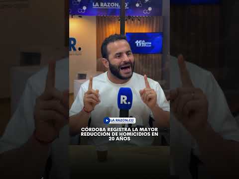 Córdoba registra la mayor reducción de homicidios en 20 años