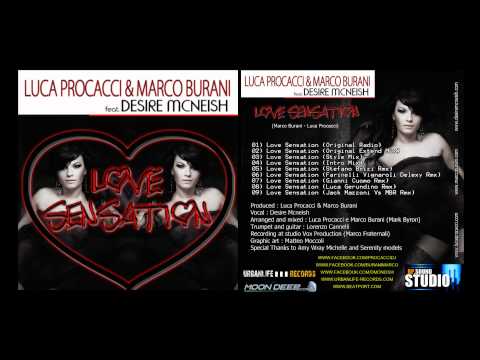 Luca Procacci Marco Burani & Desire Mcneish - Love Sensation