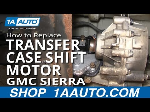 How to Replace Transfer Case Shift Motor 01-02 GMC Sierra 2500 HD