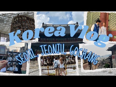KOREA TRAVEL VLOG | Seul, Jeonju e Gochang - Myeongdong, cafés, Lotte World, palácios e portões