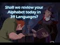 The Hunchback Of Notre Dame Alphabet Multilanguage