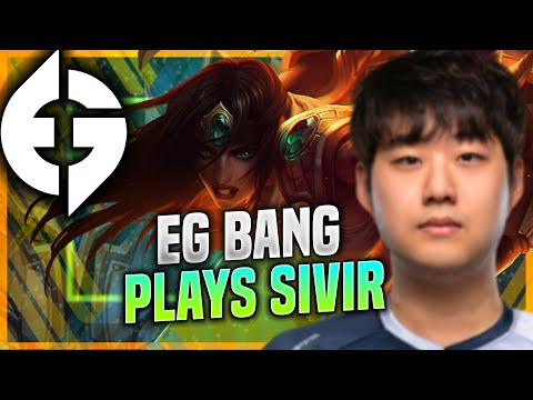 WHEN BANG PICKS SIVIR! - EG Bang Plays Sivir ADC vs Ezreal! | Challenger TV