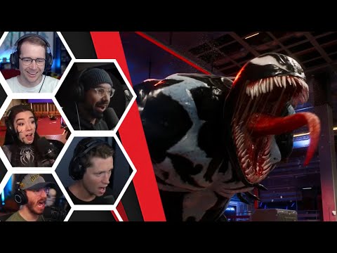 Lets Player's Reaction To Getting To Play As Venom - Spiderman 2