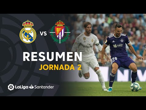 Resumen de Real Madrid vs Real Valladolid (1-1)