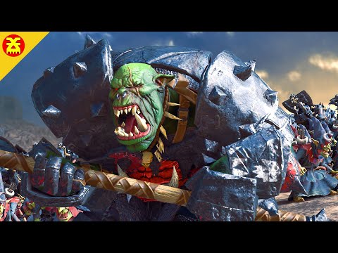 GREENSKINS vs WARRIORS OF CHAOS - TotalWar Warhammer 3