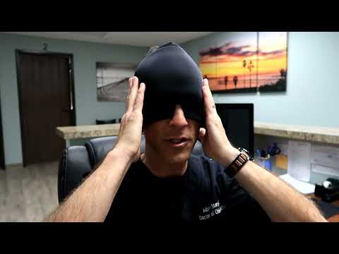Migraine headache relief cap