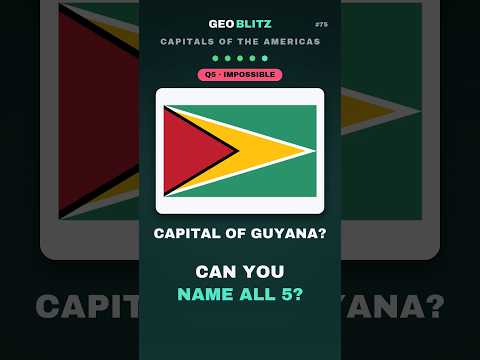 Capital City Quiz: Not Córdoba! 🌎 Capitals of the Americas
